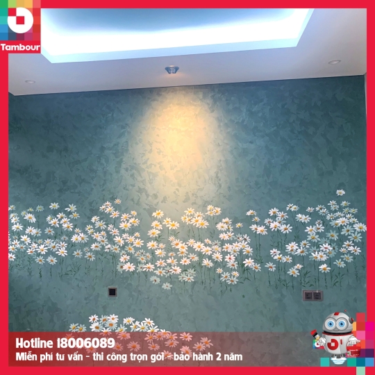 SƠN HIỆU ỨNG VẢI LỤA CASHMERE VELVET