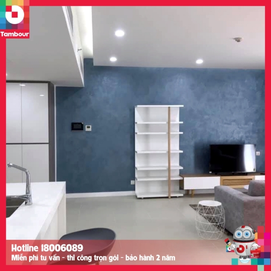 SƠN HIỆU ỨNG VẢI LỤA CASHMERE VELVET