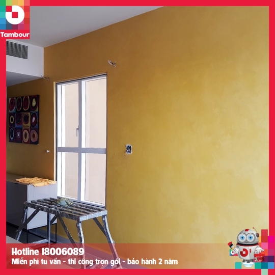 SƠN HIỆU ỨNG VẢI LỤA CASHMERE VELVET